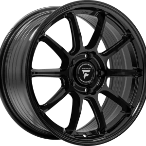 Fittipaldi Sport – FS366 – Black – 17″x8″ 35mm – All weather Wheels – FS366-17805114P35B